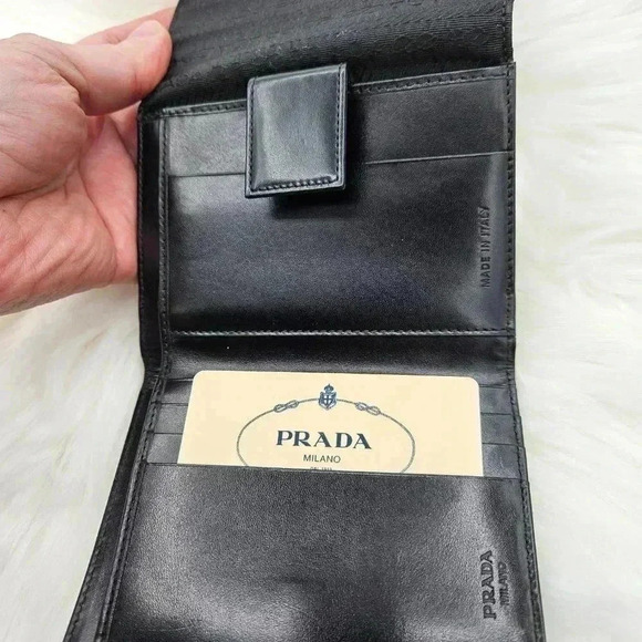 Prada Tessuto Nero Bi-fold Wallet - Picture 13 of 16